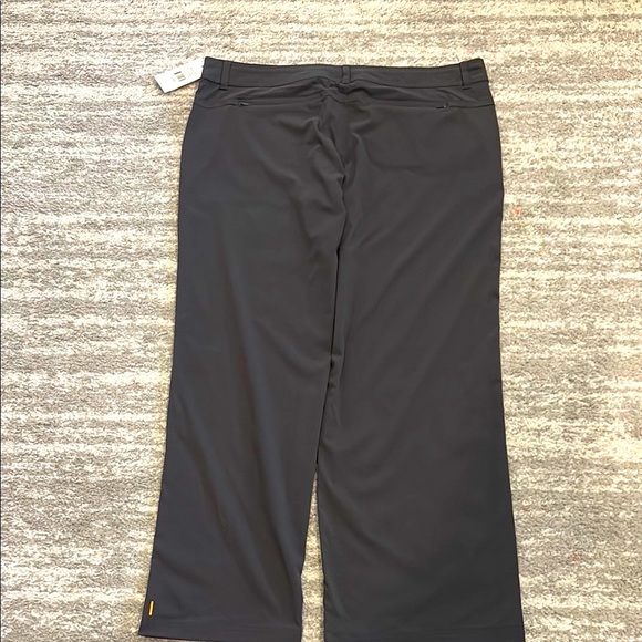 Lucy Black Casual Pants Sleek Modern Fit - Picture 2 of 3